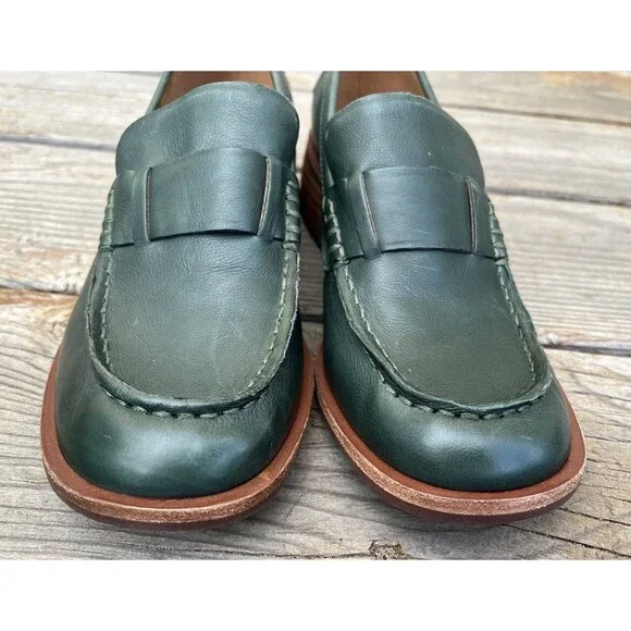 Kork-Ease Kya Women's 6M Heeled Loafers Shoes - Green - Picture 4 of 14
